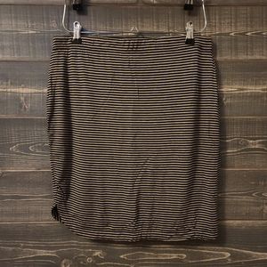 Max Studio Striped Skirt